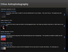 Tablet Screenshot of ciliceastro.blogspot.com