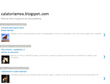 Tablet Screenshot of calatoriamea.blogspot.com