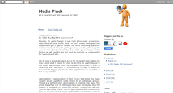 Desktop Screenshot of mediapluck.blogspot.com