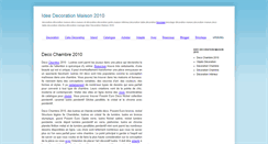 Desktop Screenshot of ideedecorationmaison.blogspot.com