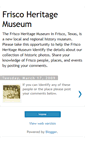 Mobile Screenshot of friscomuseum.blogspot.com