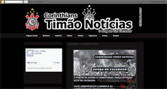 Desktop Screenshot of corinthianstimaonoticias.blogspot.com