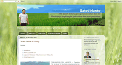 Desktop Screenshot of gatotirianto.blogspot.com