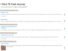 Tablet Screenshot of ihavetocookanyway.blogspot.com