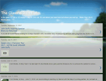 Tablet Screenshot of glassthreequartersfull.blogspot.com