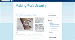 Desktop Screenshot of makingforkjewelry.blogspot.com