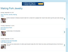 Tablet Screenshot of makingforkjewelry.blogspot.com