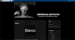 Desktop Screenshot of empresasexpostas.blogspot.com
