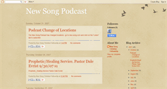 Desktop Screenshot of newsongchristianfellowship.blogspot.com