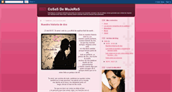 Desktop Screenshot of historiasycosasdemujeres.blogspot.com