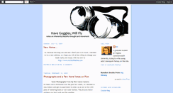 Desktop Screenshot of havegoggleswillfly.blogspot.com