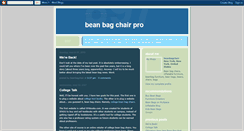 Desktop Screenshot of beanbagchair.blogspot.com