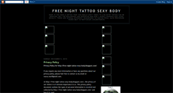 Desktop Screenshot of free-night-tattoo-sexy-body.blogspot.com
