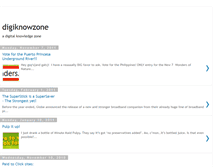 Tablet Screenshot of digiknowzone.blogspot.com