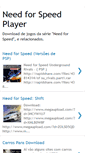 Mobile Screenshot of needforspeedplayer.blogspot.com