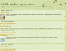 Tablet Screenshot of conhecerparaprevenir.blogspot.com