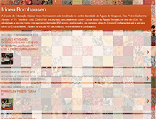 Tablet Screenshot of irineubornhausen.blogspot.com