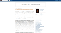 Desktop Screenshot of imposicion-legaloide.blogspot.com