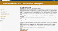 Desktop Screenshot of manualmedicinesofttissue.blogspot.com