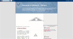 Desktop Screenshot of eadunivali.blogspot.com