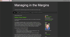 Desktop Screenshot of managinginthemargins.blogspot.com