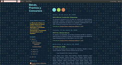 Desktop Screenshot of becasypremios.blogspot.com