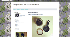 Desktop Screenshot of girlwiththelittleblackcat.blogspot.com