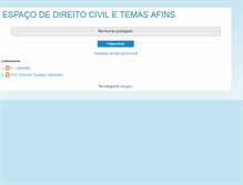 Tablet Screenshot of direitocivilemerson.blogspot.com