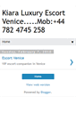 Mobile Screenshot of kiaraescortvenice.blogspot.com