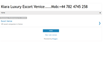 Tablet Screenshot of kiaraescortvenice.blogspot.com