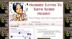 Desktop Screenshot of mommylovestosavesomemoney.blogspot.com