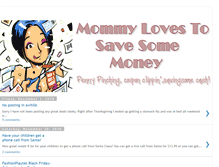 Tablet Screenshot of mommylovestosavesomemoney.blogspot.com