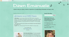 Desktop Screenshot of dawnemanuele.blogspot.com