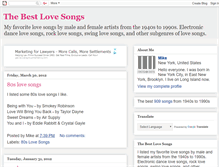 Tablet Screenshot of must-hear-love-songs.blogspot.com