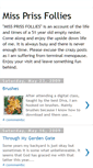 Mobile Screenshot of missprissfollies.blogspot.com