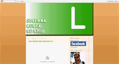 Desktop Screenshot of joserrabuscasusitio.blogspot.com