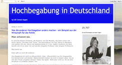 Desktop Screenshot of deutschlandhochbegabt.blogspot.com