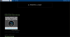 Desktop Screenshot of a-photo-per-day.blogspot.com
