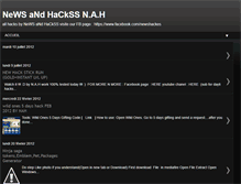 Tablet Screenshot of newsandhacks.blogspot.com