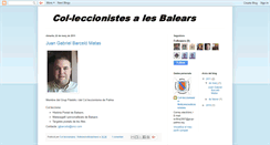 Desktop Screenshot of colleccionistesalesbalears.blogspot.com