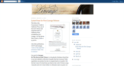 Desktop Screenshot of lineagewine.blogspot.com