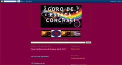 Desktop Screenshot of corodeconchali.blogspot.com