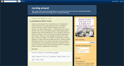Desktop Screenshot of nursingaround.blogspot.com