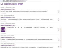 Tablet Screenshot of laesperanzadelamor.blogspot.com