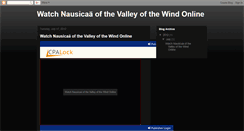 Desktop Screenshot of nausicaaofthevalleyofthewindfullmovie.blogspot.com