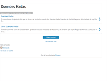 Tablet Screenshot of duendeshadas.blogspot.com