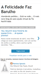 Mobile Screenshot of felicidadefazbarulho.blogspot.com