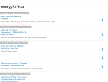 Tablet Screenshot of energy4africa.blogspot.com