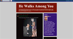 Desktop Screenshot of hewalksamongyou.blogspot.com