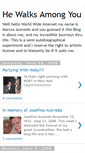 Mobile Screenshot of hewalksamongyou.blogspot.com